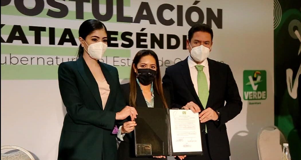 Partido Verde postula a Katia Reséndiz a la Gubernatura del estado de Querétaro