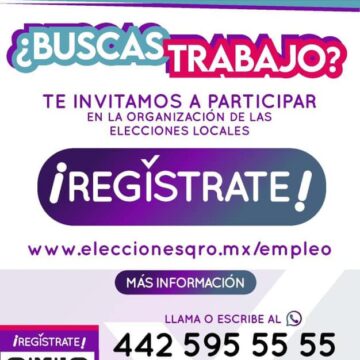 IEEQ ofrece empleo temporal para próximas elecciones