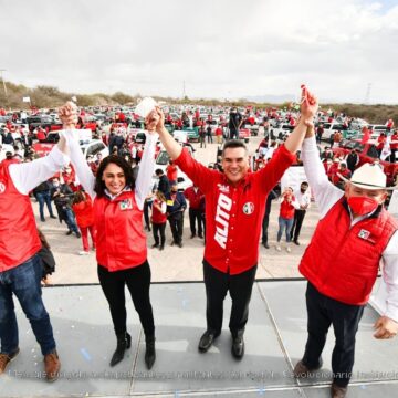 Con automitin en Bernal, Ezequiel Montes, cierra campaña Abigail Arredondo del PRI