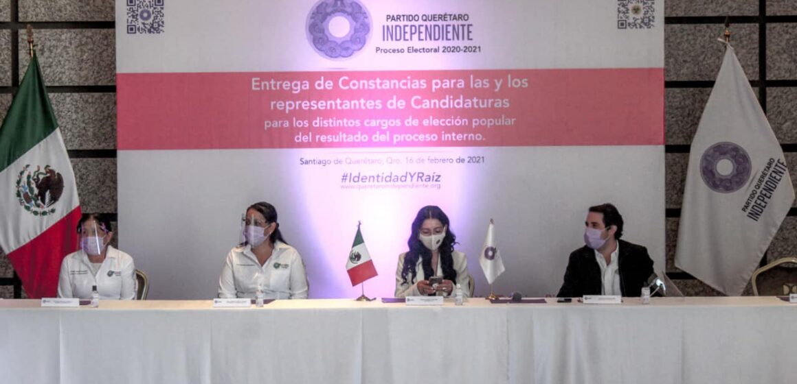 Candidatos de Querétaro Independiente toman protesta