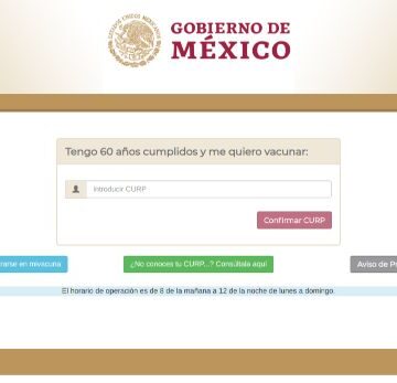 Inicia registro de vacunación para adultos mayores