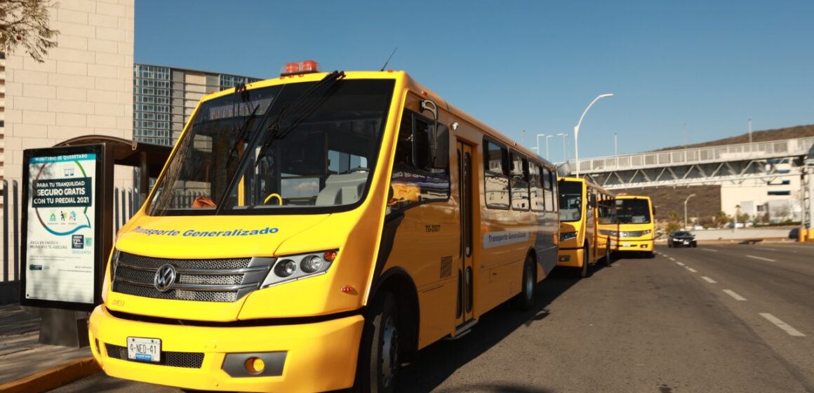 Continúa municipio brindando servicio de transporte gratuito para adultos mayores durante la jornada nacional de vacunación