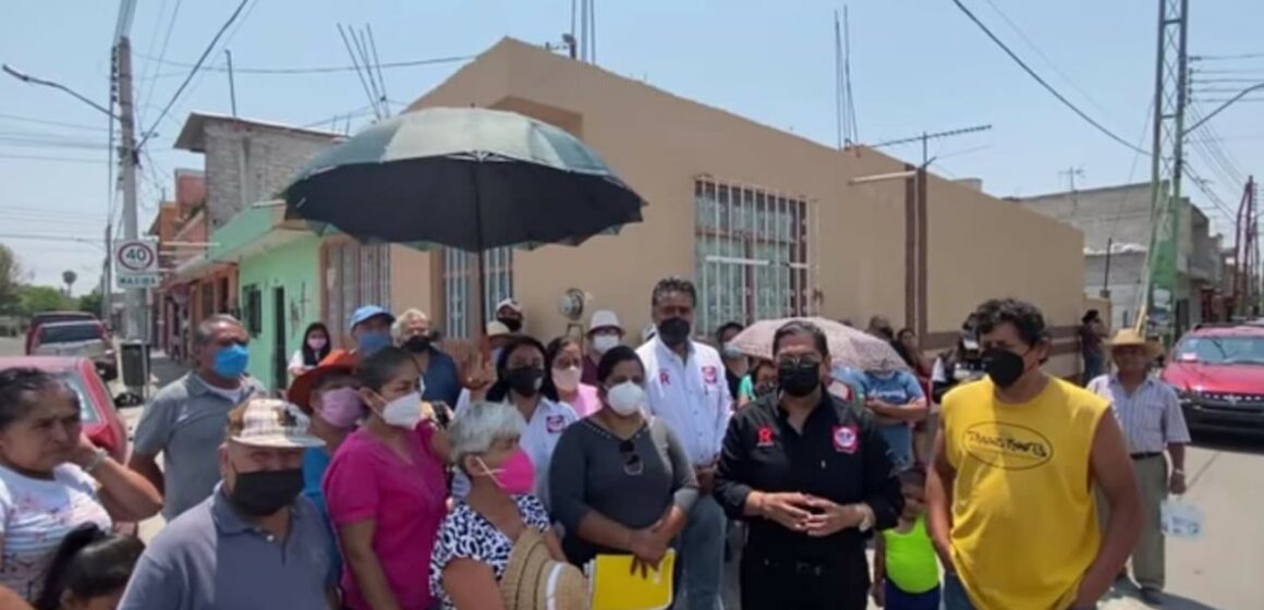 El candidato Carlos Rentería, alza la voz por la colonia El Rocío