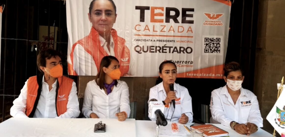 Movimiento ciudadano está a favor del respeto a los Derechos Humanos: Tere Calzada