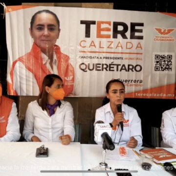 Movimiento ciudadano está a favor del respeto a los Derechos Humanos: Tere Calzada