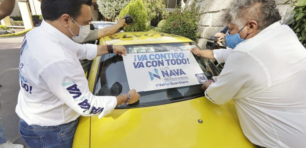 Presenta Luis Nava programa “Seguro al volante” para apoyo de taxistas