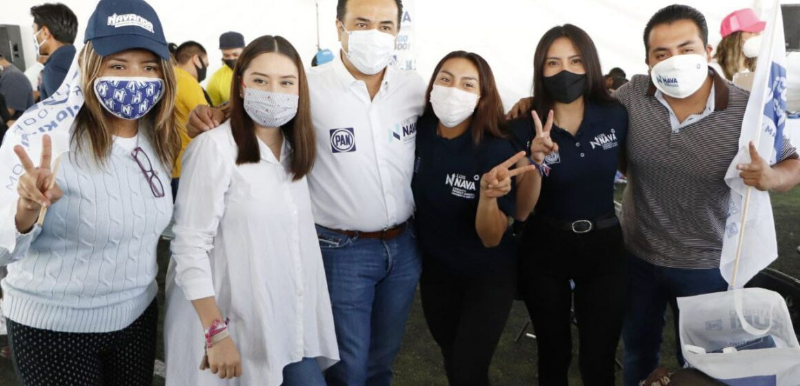 Garantiza Luis Nava tranquilidad para las familias en Querétaro