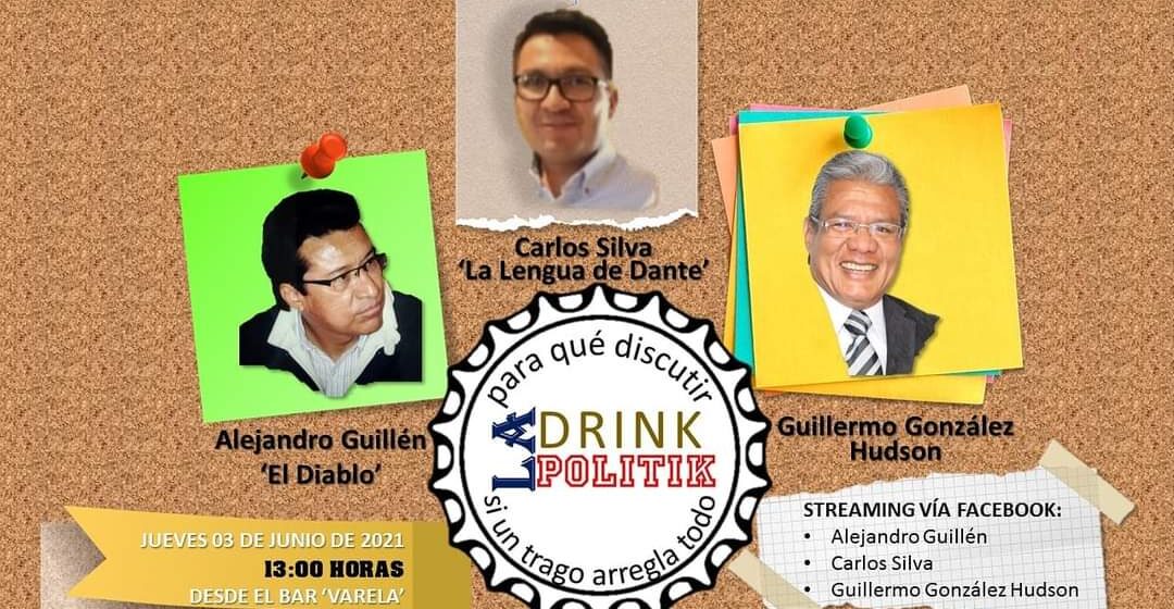 La drink política, para qué discutir si un trago arregla todo