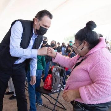 Gobernador Kuri hizo entrega de obras sociales en Bosques de Bellavista