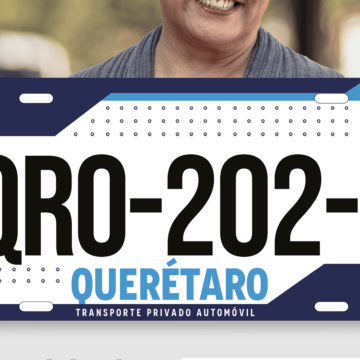 Multas de dos a tres mil pesos por circular con placas antiguas