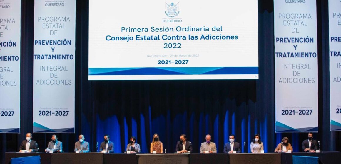 Presentan Programa Estatal de Prevención y Tratamiento Integral de Adicciones