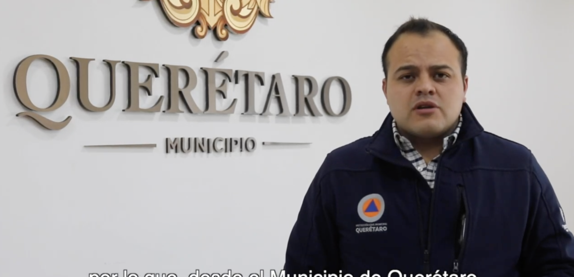 Mensaje importante del titular de la Coordinación Municipal de Protección Civil Querétaro, Francisco Ramírez, sobre concierto en las inmediaciones de Juriquilla.