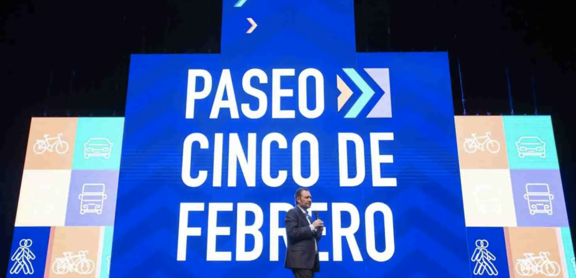 Paseo 5 de Febrero es la vía para un mejor futuro: Mauricio Kuri