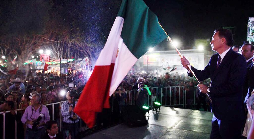 Encabeza Mauricio Kuri ceremonia del Grito de Independencia