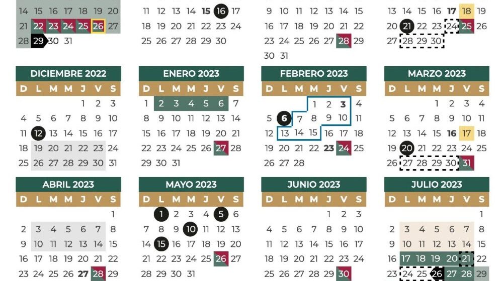 Ajusta SEP Calendario Escolar 2022-2023 en educación básica