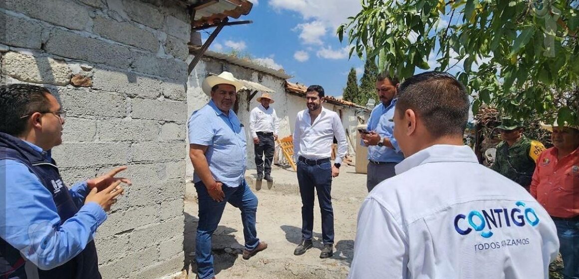 Atienden autoridades contingencia por fuerte granizada