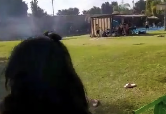 VIDEO Comando armado irrumpió en un balneario de Guanajuato y asesinó a siete personas