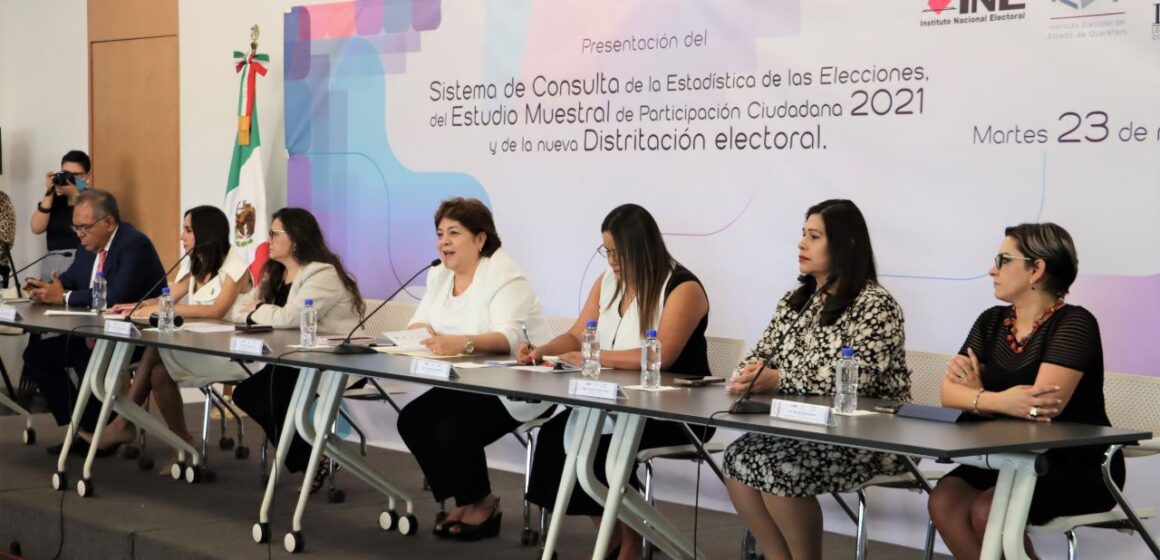 Presentan nueva distritación en Querétaro para el Proceso Electoral 2023-2024