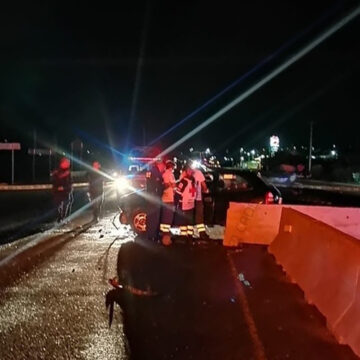 Mortal volcadura en la carretera 120; un muerto y un herido