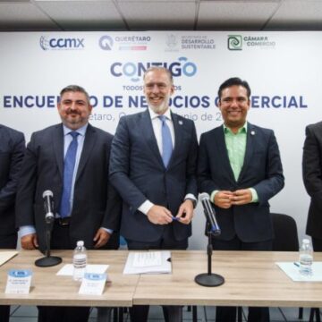 SEDESU, CCMX y CANACO anuncian encuentro de negocios comercial