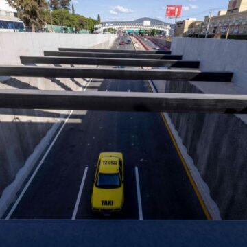 Abren circulación del paso inferior vehicular Zaragoza, en Paseo 5 de Febrero