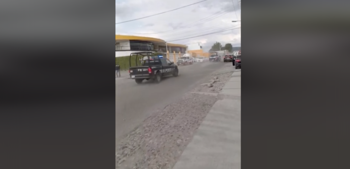 Movimiento Policial en Santa Cruz Nieto, San Juan del Río