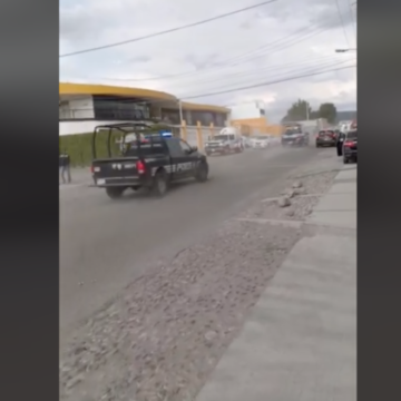 Movimiento Policial en Santa Cruz Nieto, San Juan del Río