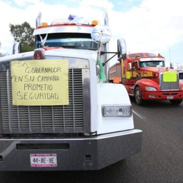 Traileros harán una manifestación