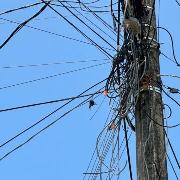 Robo de cable genera fallas de electricidad