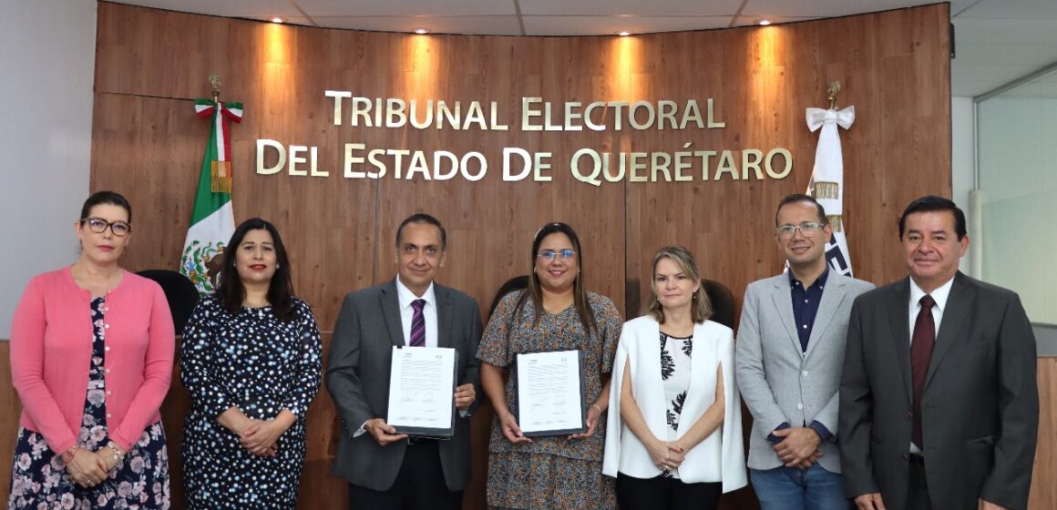 Fortalecen IEEQ y TEEQ colaboración en el Proceso Electoral 2023-2024