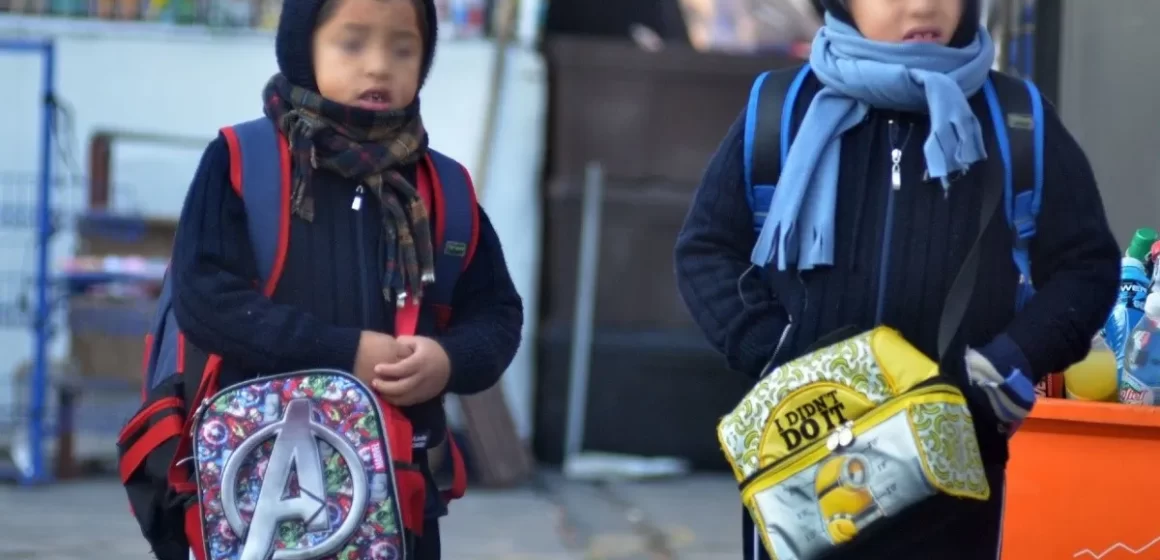 Inicia horario escolar de invierno