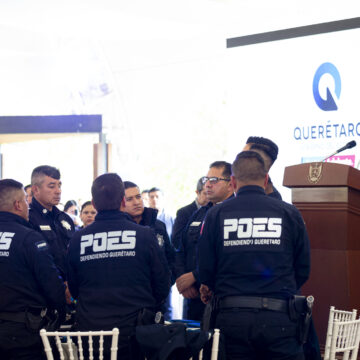 Destaca Gobernador labor inquebrantable y compromiso de policías estatales con la seguridad de Querétaro