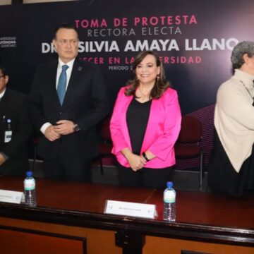 Inicia Silvia Amaya gestión en la UAQ