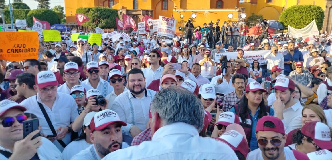 Fuerza y Unidad en arranque de campaña de Santiago Nieto Castillo y Beatriz Robles Gutiérrez.