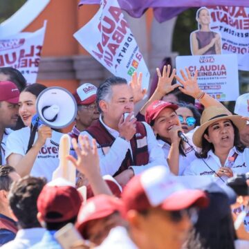 “La elección presidencial ya está definida; vamos por ganar las senadurías y diputaciones”: SN