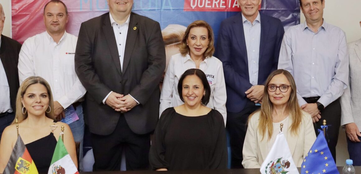 Lupita Murguía, sostuvo un encuentro con inversionistas y empresarios alemanes