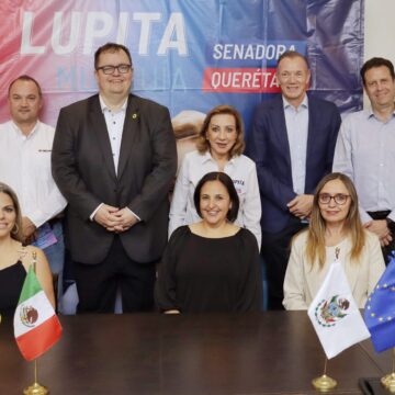 Lupita Murguía, sostuvo un encuentro con inversionistas y empresarios alemanes