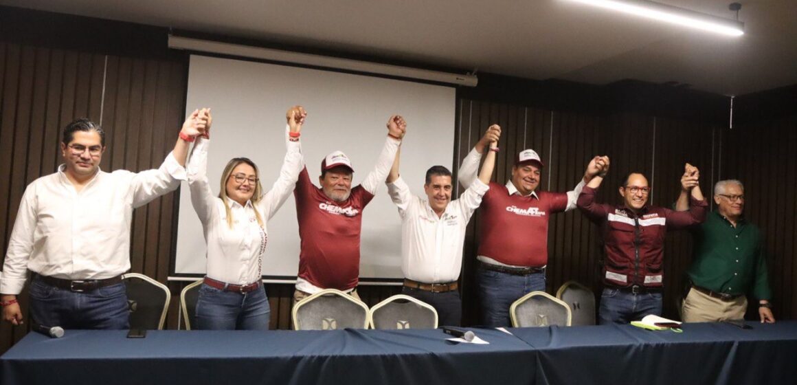 Candidatos de Querétaro Seguro se suman a campaña de Chema Tapia