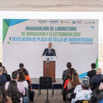 Inaugura titular de SEDESU Laboratorio de Innovación y Electromovilidad