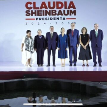 Claudia Sheinbaum presenta a los primeros integrantes de su gabinete