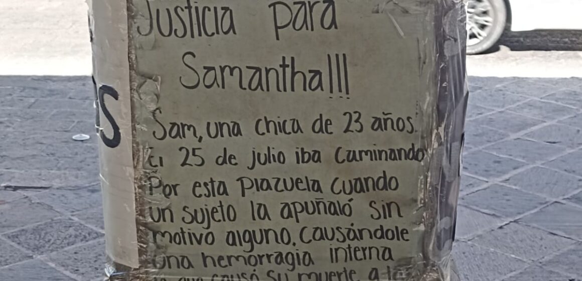 Foto: Piden justicia para Samantha