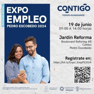 Mil vacantes para Pedro Escobedo en Expo Empleo: ST