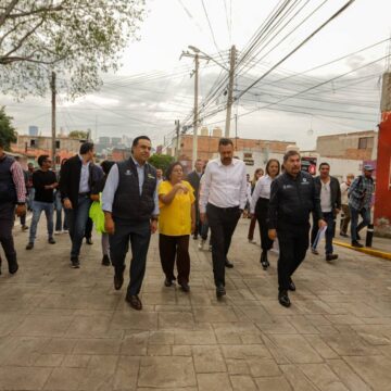 Impulsan autoridades estatales movilidad social con obras de mejoramiento urbano en el Centro Histórico