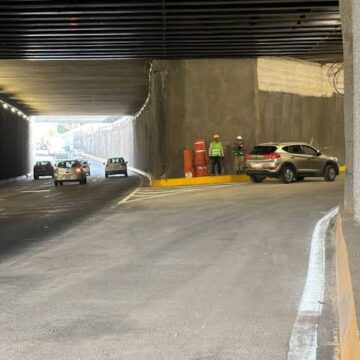 Habilitan paso inferior en Paseo 5 de Febrero con Avenida de las Torres