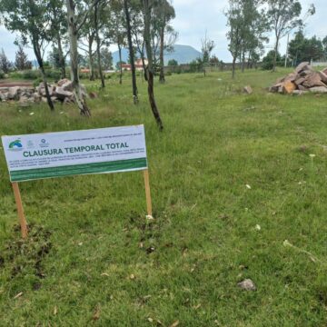 Clausura PEPMADU sitio de depósito de material de construcción