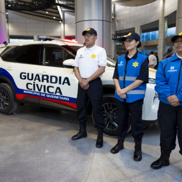 Presentación de la nueva Guardia Cívica de la capital
