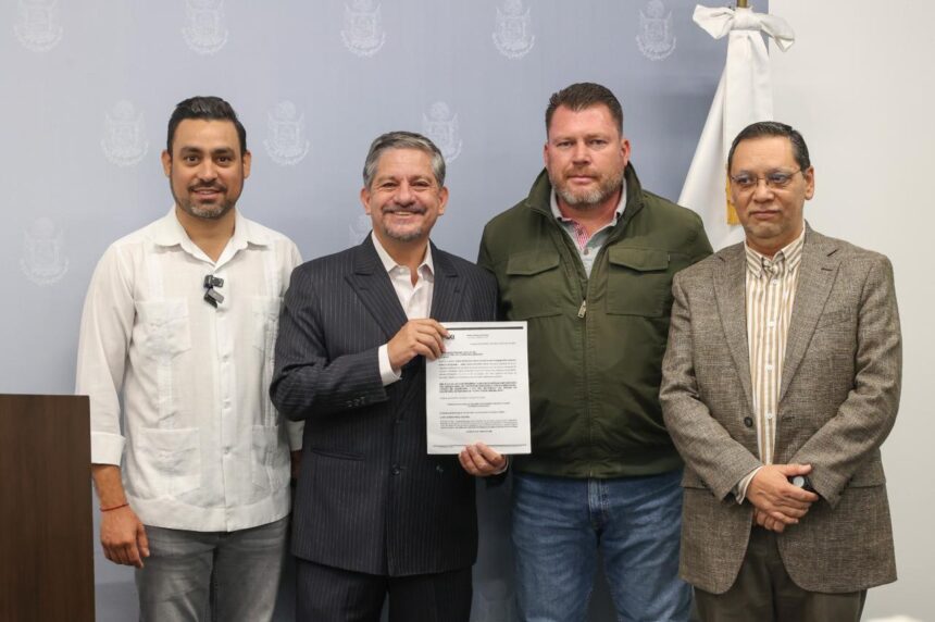 Homero Barrera, Ulises Gómez presentan iniciativa en contra de delitos inmobiliarios en el estado
